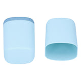 Portable Toothbrush Holder Toothbrush Storage Box Toothpaste Box for Indoor Outdoor Camping TravelBlue