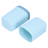 Portable Toothbrush Holder Toothbrush Storage Box Toothpaste Box for Indoor Outdoor Camping TravelBlue