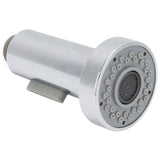 G1/2in Pull Out Faucet Nozzle Adjustable Washable Kitchen Tap Sprayer Head Accessory - Top-Down View