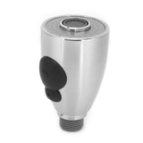 G1/2in Faucet Sprayer Nozzle Pull Out Faucet Spray Head with 2 Modes for Kitchen Bathroom - 45-Degree Angle