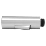G1/2 Kitchen Tap Pull Out Spray Shower Head Replacement Plastic Nickel Brushed Faucet Accessory - Side View