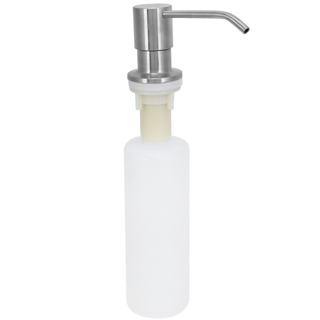 Kitchen Sink Soap Dispenser Brushed Refillable Reusable Lotion Pump Bottle Organizer