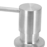 Kitchen Sink Soap Dispenser Brushed Refillable Reusable Lotion Pump Bottle Organizer