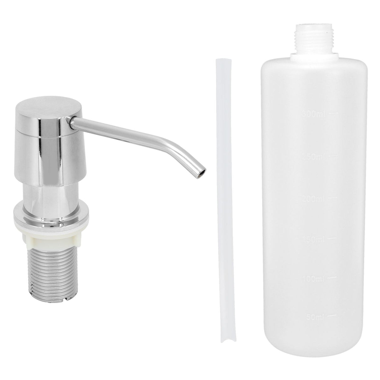 Sink Soap Dispenser 350ml Pump Soap Lotion Container Organizer Bathroom Accessory
