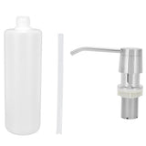 Sink Soap Dispenser 350ml Pump Soap Lotion Container Organizer Bathroom Accessory - Extra Image