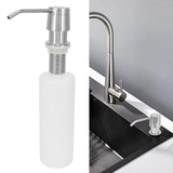 Sink Soap Dispenser 350ml Pump Soap Lotion Container Organizer Bathroom Accessory