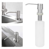 Sink Soap Dispenser 350ml Pump Soap Lotion Container Organizer Bathroom Accessory - Extra Image