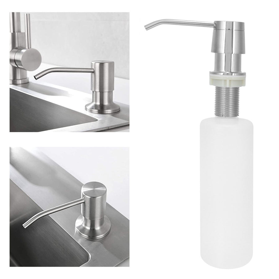Sink Soap Dispenser 350ml Pump Soap Lotion Container Organizer Bathroom Accessory