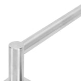 Stainless Steel Self‑Adhesive Towel Bar with Base Bathroom Kitchen Towel Rack for Home