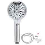 G1/2in High Pressure Showerhead Bath Shower Sprayer with 9 Function Bathroom SuppliesShower Head Set