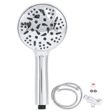 G1/2 Shower Head Pressurized Handheld Shower Sprayer with 9 Spray Modes for Bathroom UseShower Head Set