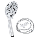 G1/2 Shower Head Pressurized Handheld Shower Sprayer with 9 Spray Modes for Bathroom UseShower Head Set