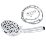 G1/2 Shower Head Pressurized Handheld Shower Sprayer with 9 Spray Modes for Bathroom UseShower Head Set