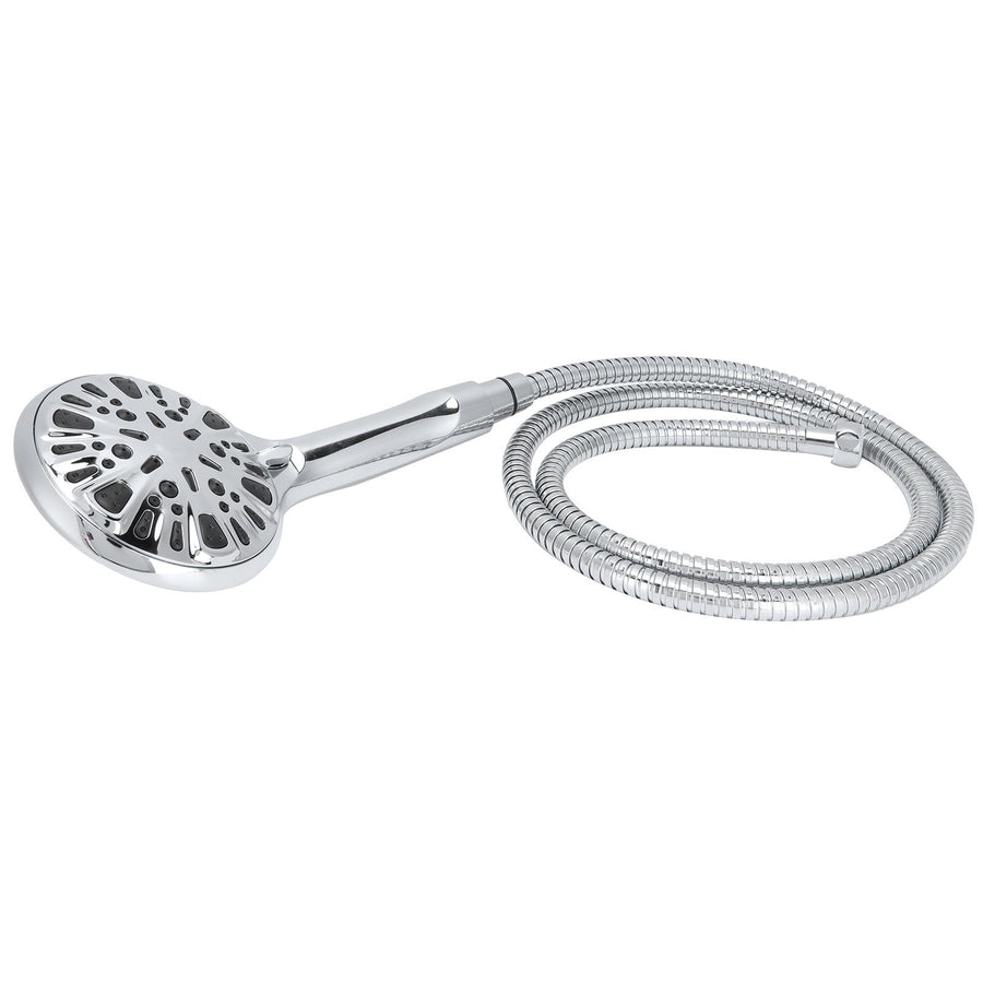 G1/2 Shower Head 9 Spray Setting High Pressure Handheld Shower Sprayer Bathroom AccessoryShower Set