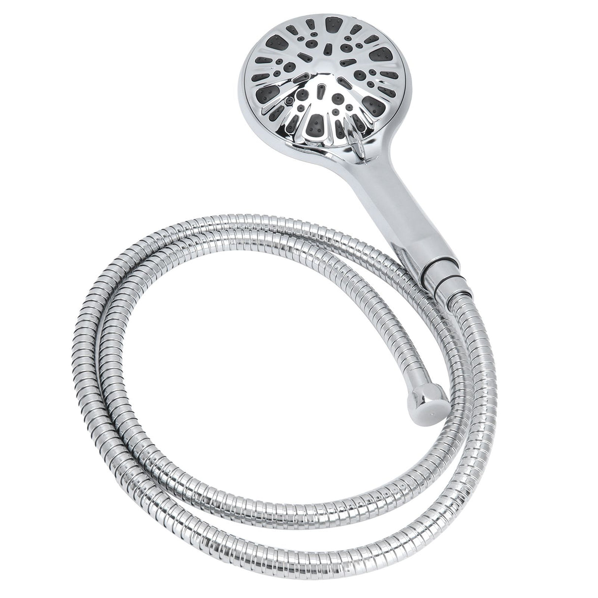 G1/2 Shower Head 9 Spray Setting High Pressure Handheld Shower Sprayer Bathroom AccessoryShower Set