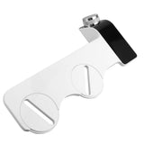 Bidet Toilet Seat Attachment NonElectric Dual Nozzle Adjustable Pressure SelfCleaning(G9/16 North America ) - Top-Down View