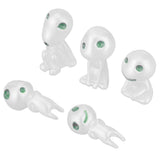 5Pcs Luminous Small Ornaments Outdoor Lawn Decoration Garden Statues for Courtyard Balcony Decor - Side View