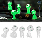 5Pcs Luminous Small Ornaments Outdoor Lawn Decoration Garden Statues for Courtyard Balcony Decor - Extra Image