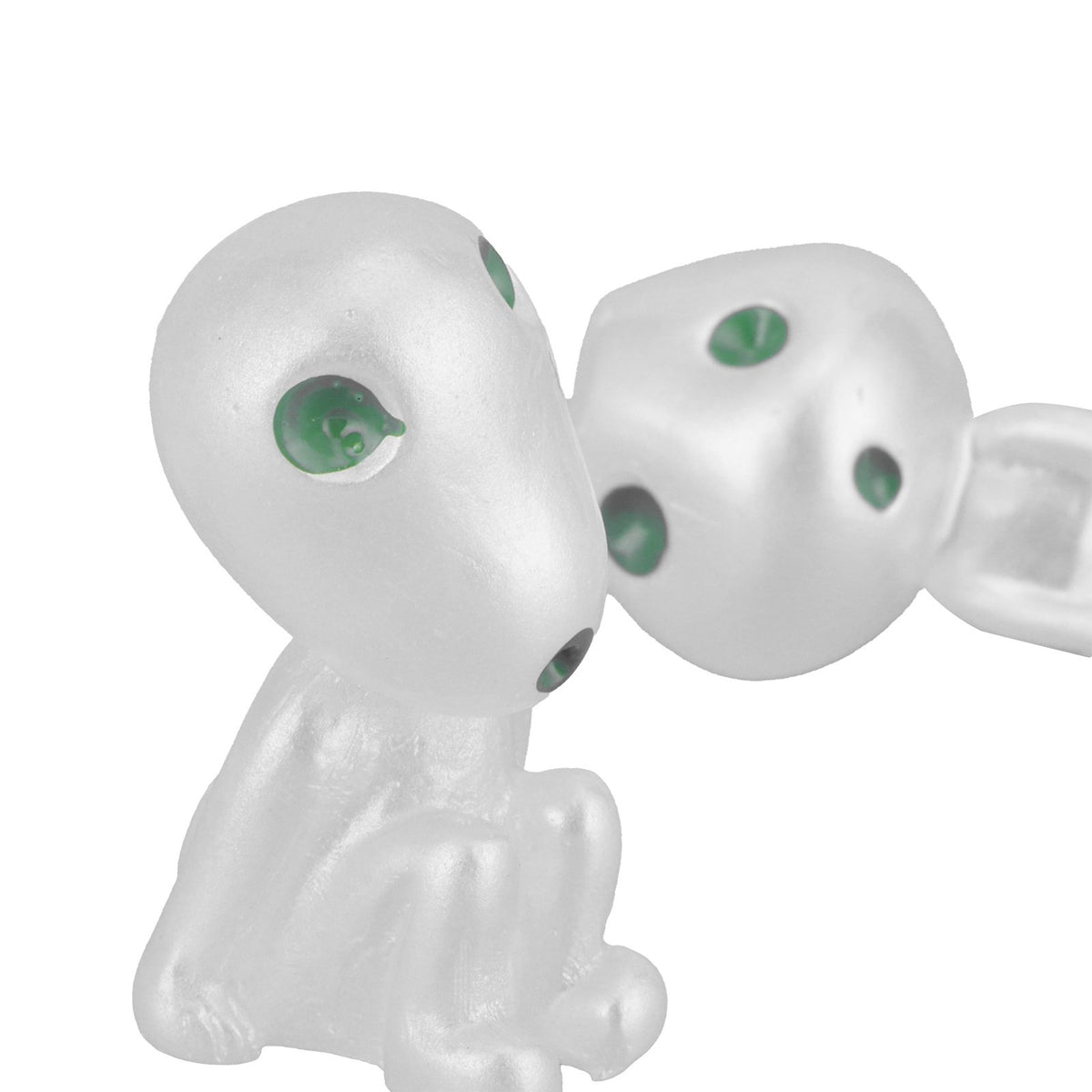 5Pcs Luminous Small Ornaments Outdoor Lawn Decoration Garden Statues for Courtyard Balcony Decor