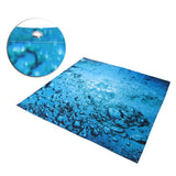 Waterproof Shower Curtain Thicken Bath Curtain with Hooks for Home Bathroom Decor180x180 cm