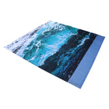 Shower Curtain with 12 Hooks Waterproof Shower Curtain Set for Bathroom Supplies180x180 cm