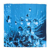 Shower Curtain with 12 Hooks Waterproof Shower Bath Curtain for Bathroom Decoration150x180 cm - Front View