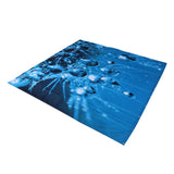 Shower Curtain with 12 Hooks Waterproof Shower Bath Curtain for Bathroom Decoration150x180 cm