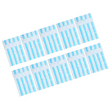 10Pcs/Set 12C Vacuum Storage Bag Space Saving Compressed Bag with 3.5cm Thread Air Inlet - Rear View