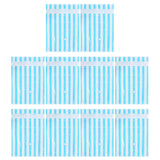 10Pcs/Set 12C Vacuum Storage Bag Space Saving Compressed Bag with 3.5cm Thread Air Inlet 70 x 100 cm - Rear View