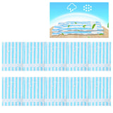 10Pcs/Set 12C Vacuum Storage Bag Space Saving Compressed Bag with 3.5cm Thread Air Inlet 80 x 60 cm - Extra Image