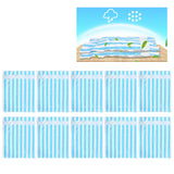 10Pcs/Set 12C Vacuum Storage Bag Space Saving Compressed Bag with 3.5cm Thread Air Inlet 100 x 80 cm - Extra Image