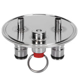 Fermenting Keg Sealing Cover Floating Dip Tube Kit Brewing Parts for Kegmenter 29L/58L - Rear View