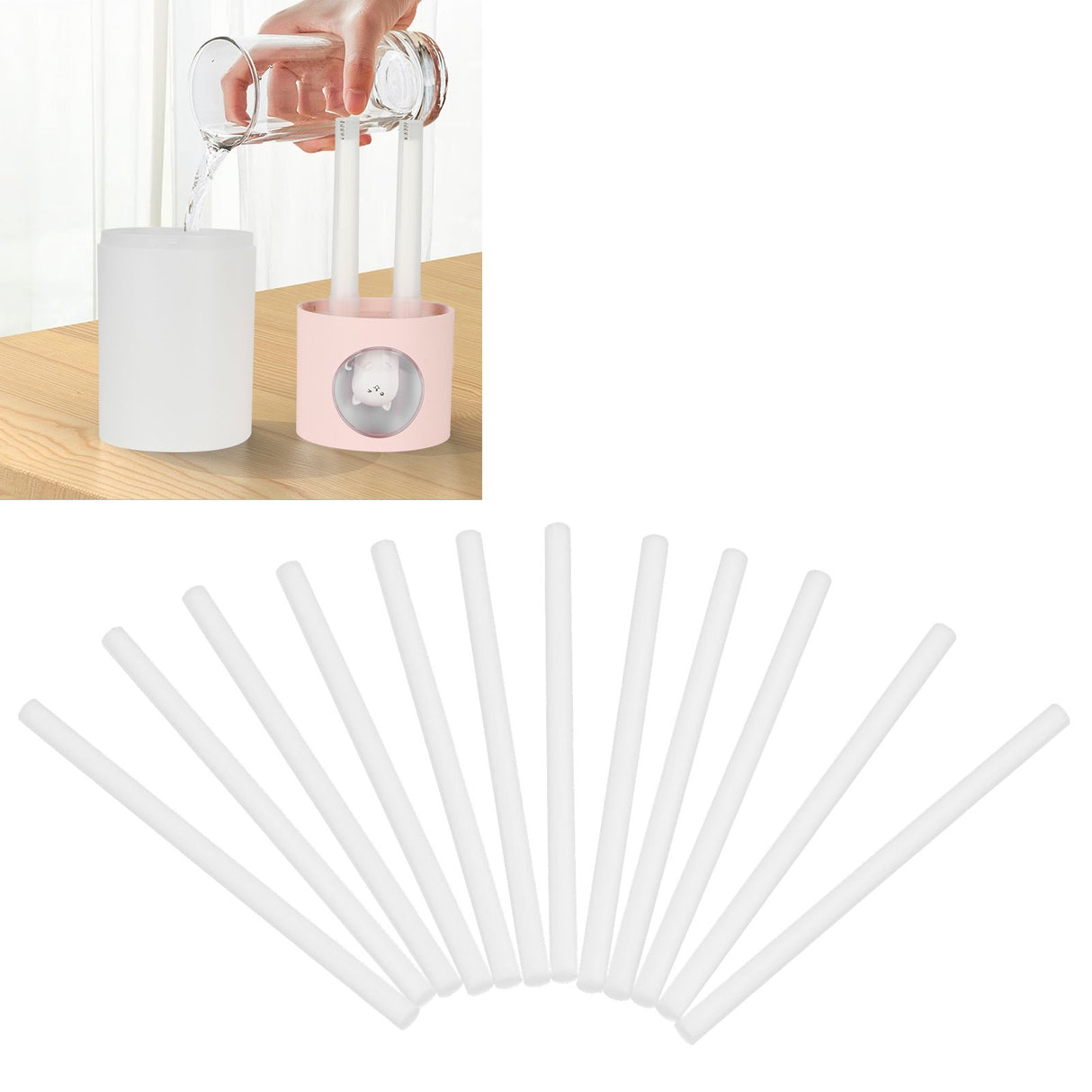 Humidifier Cotton Swab Water Absorption Aroma Diffuse Filter Stick Humidifier Replacement