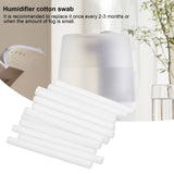 30Pcs Humidifier Cotton Swab Filter Replacement Atomizer Aroma Diffuser Parts 8x100mm
