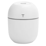 Mini Humidifier Portable DC5V USB Plug In Aroma Essential Oil Diffuser with LED Night Light(White )