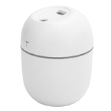 Mini Humidifier Portable DC5V USB Plug In Aroma Essential Oil Diffuser with LED Night Light(White ) - Top-Down View