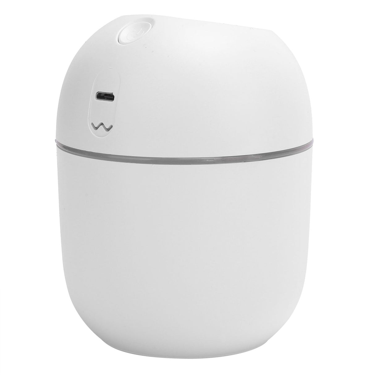 Mini Humidifier Portable DC5V USB Plug In Aroma Essential Oil Diffuser with LED Night Light(White )