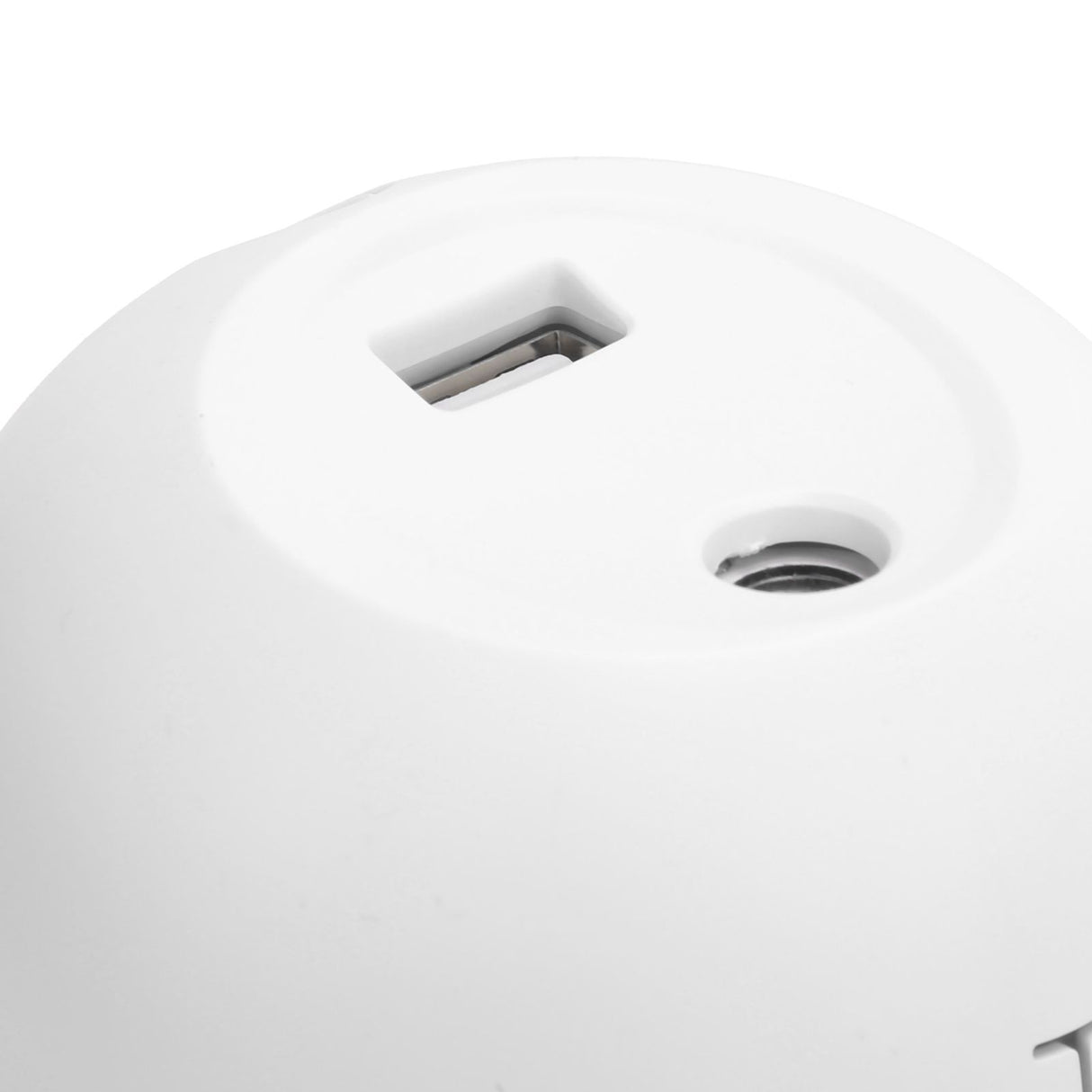 Mini Humidifier Portable DC5V USB Plug In Aroma Essential Oil Diffuser with LED Night Light(White )