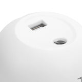 Mini Humidifier Portable DC5V USB Plug In Aroma Essential Oil Diffuser with LED Night Light(White )