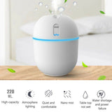 Mini Humidifier Portable DC5V USB Plug In Aroma Essential Oil Diffuser with LED Night Light(White ) - Extra Image