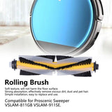 Practical Sweeper Rolling Main Brush Replacement Parts for Proscenic VSLAM-811GB VSLAM-911SE - Extra Image