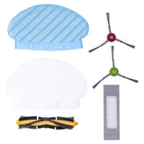 Main Side Brush Filter Washable Rag Disposable Rag Kit Fit for DEEBOT OZMO 950 920 Sweeper - Side View