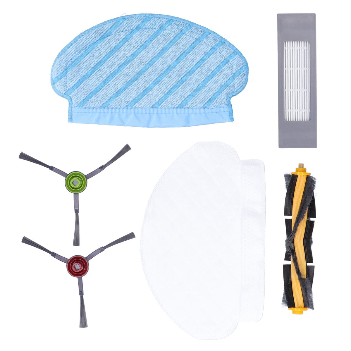Main Side Brush Filter Washable Rag Disposable Rag Kit Fit for DEEBOT OZMO 950 920 Sweeper