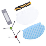 Main Side Brush Filter Washable Rag Disposable Rag Kit Fit for DEEBOT OZMO 950 920 Sweeper