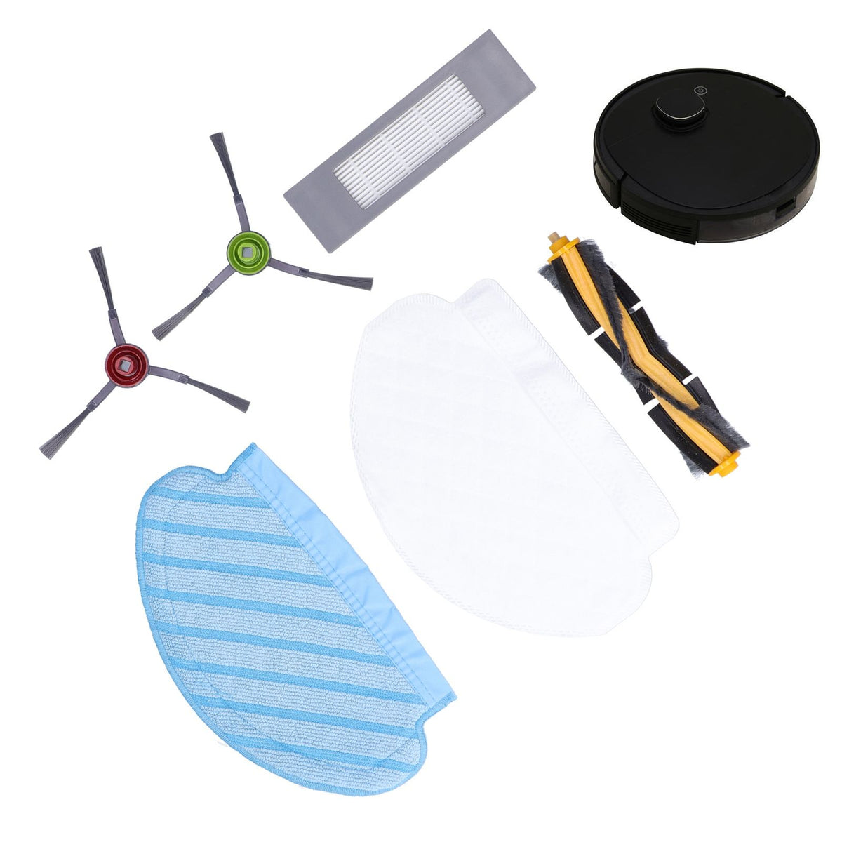 Main Side Brush Filter Washable Rag Disposable Rag Kit Fit for DEEBOT OZMO 950 920 Sweeper
