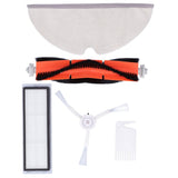 Main Brush Side Brush Filter Screen Cleaning Brush Mop Replacement Kit Fit for Xiaomi 1C Sweeper