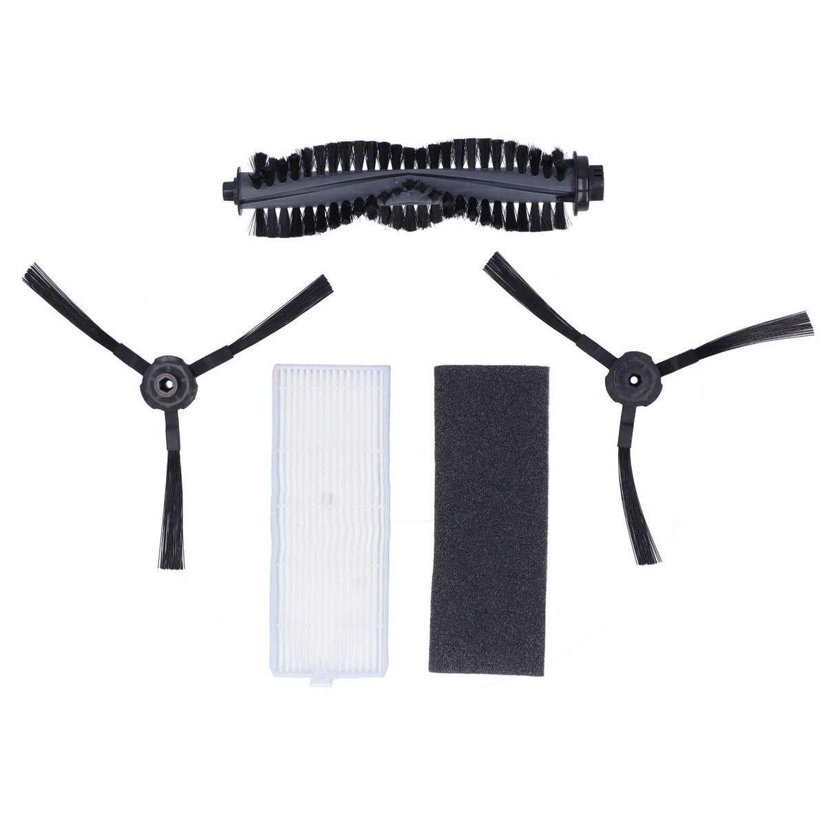 Sweeper Rolling Brush Filter Cleaning Cloth Side Brush Kit Replacement Parts for ilife A4S