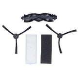Sweeper Rolling Brush Filter Cleaning Cloth Side Brush Kit Replacement Parts for ilife A4S