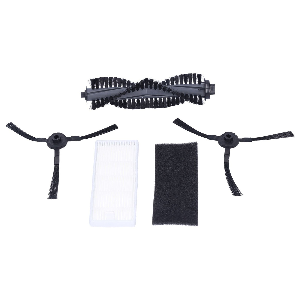 Sweeper Rolling Brush Filter Cleaning Cloth Side Brush Kit Replacement Parts for ilife A4S