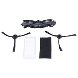 Sweeper Rolling Brush Filter Cleaning Cloth Side Brush Kit Replacement Parts for ilife A4S